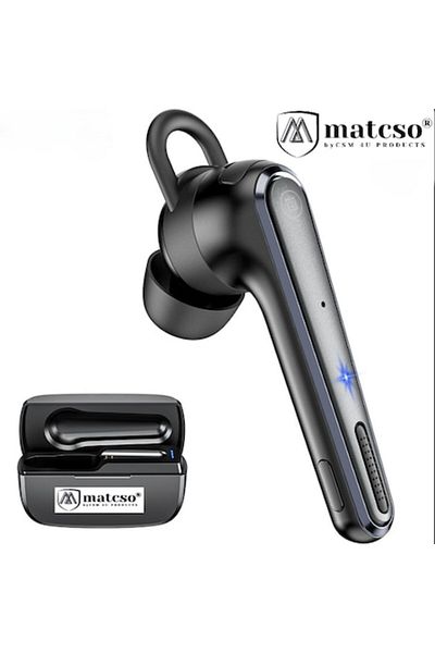 matcso by CSM 4U PRODUCTS® Căști fără fir Bluetooth 5.1, matcso® M52, negre