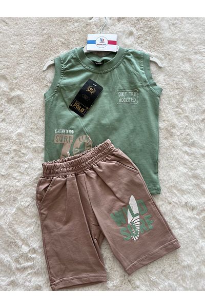 Clup Polo Surf Trip Zero Sleeve Shorts Suit
