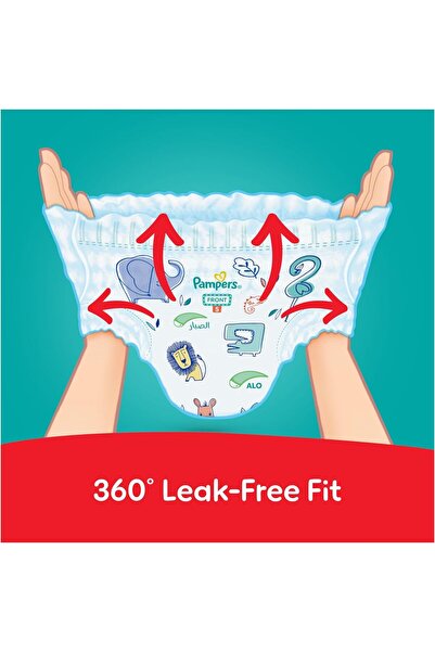 Pampers Rash Protection Pants Diapers, Size 5, 12-18kg, +50% Aloe Vera Lotion, 360° Leak-Free Fit f