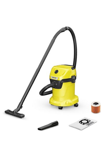 Karcher WD 3 V-17/4/20 Wet and Dry Vacuum Cleaner, 1000 W