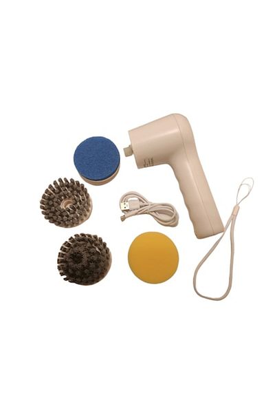 OEM Electric Cleaning Brush with 3 Heads, USB Charging