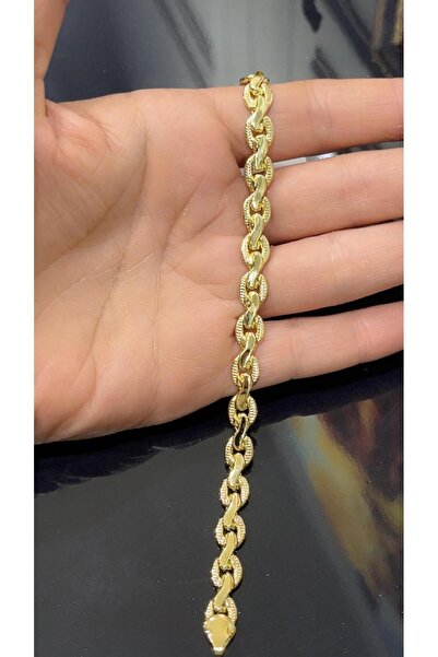 Store 14 Carat Gold Color Zircon Stone Xuping Bracelet 18 cm