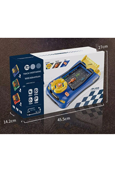 Primo Plus Steering Wheel Toy Car Interactive Driving Kids Gift Educational Learning Musical Sounding blue