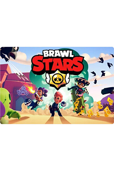 BatıDoğu Brawl Stars Dikdörtgen Pasta Yenilebilir Resim Baskı 28*19 cm