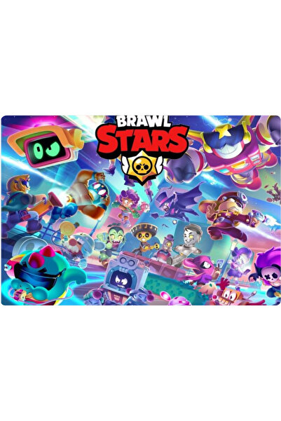 BatıDoğu Brawl Stars Dikdörtgen Pasta Yenilebilir Resim Baskı 28*19 cm