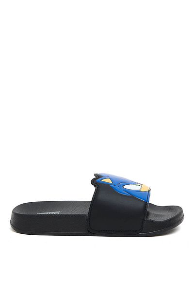R&B Black KIDS BOYS SLIDERS CHARACTER 26-31