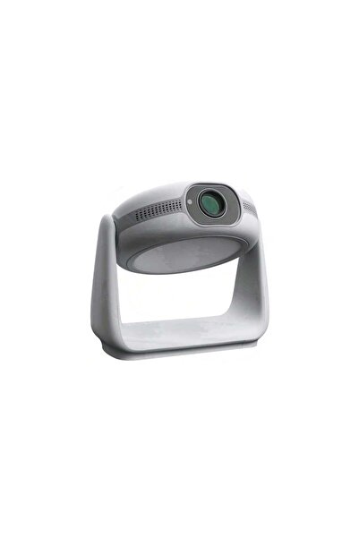 HALL BREATHE Harvox Apollon P1 Premium Serisi Taşınabilir LED Projektör Beyaz