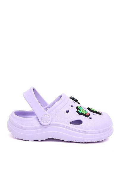 R&B Lilac KIDS GIRLS CLOGS 26-31