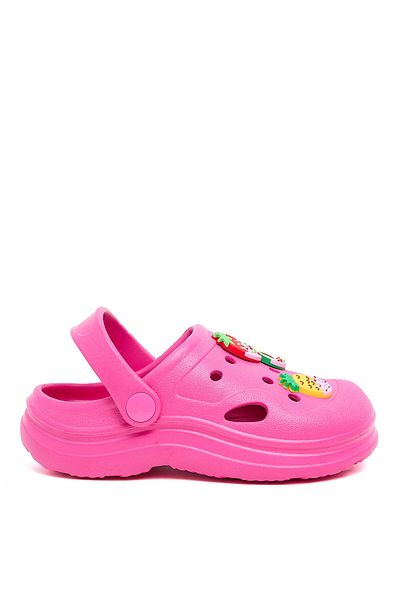 R&B Fuchsia KIDS GIRLS CLOGS 26-31