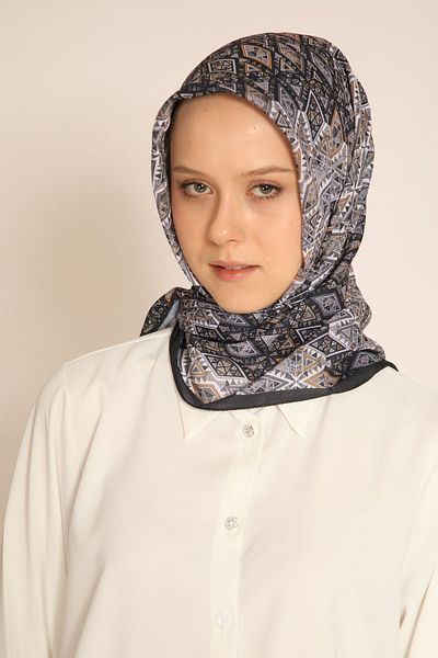 BERCHEM SCARF Akel Ethnic Patterned Scarf – Modern and Colorful Combinations Indispensable