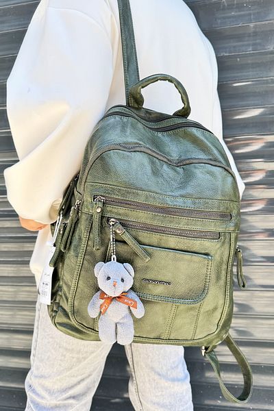 Just Polo New Season Long Strap Multi-Compartment Women's Handbag and Backpack