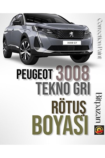 izmir bit pazarı Peugeot 208, Partner, 5008, 2008 , 3008 Tekno Gri - KCA - Fı...