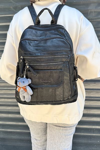 Just Polo New Season Long Strap Multi-Compartment Women's Handbag and Backpack