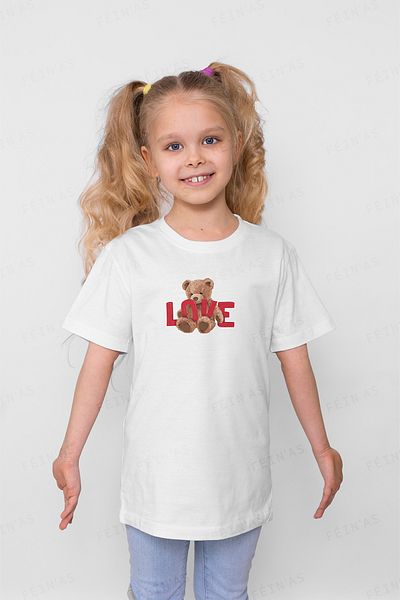 feinas Παιδικό Tshirt - Love