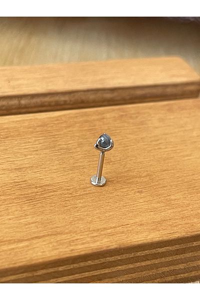 Rupen Kraft 316 L Surgical Steel Anti Allergic Claw Model Amatis Stone Cartilage Helix Tragus Piercing