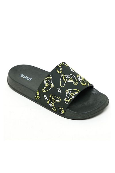 R&B Olive BOYS SLIDERS 32-37