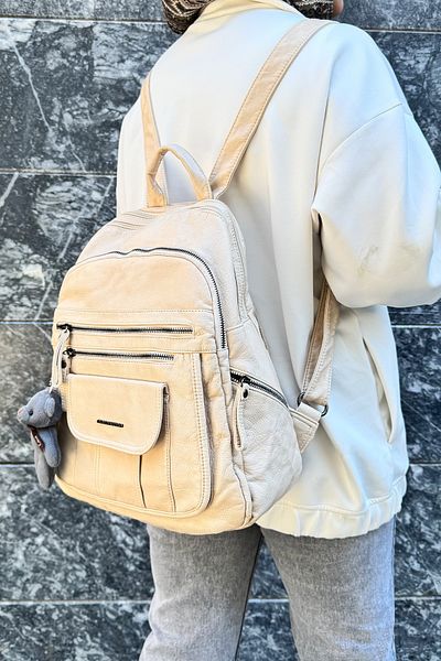 Just Polo New Season Long Strap Multi-Compartment Women's Handbag and Backpack