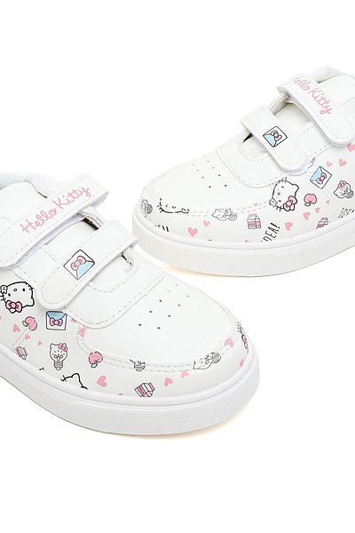 R&B White KIDS GIRLS CASUAL SHOE 26-31