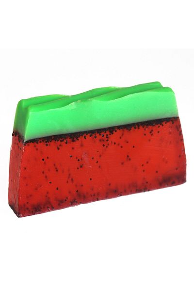 Lucille Handmade glycerin soap Fruit Delight, strawberries and caramel, 90 g