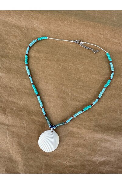 scyllastore Seashell Natural Stone Necklace