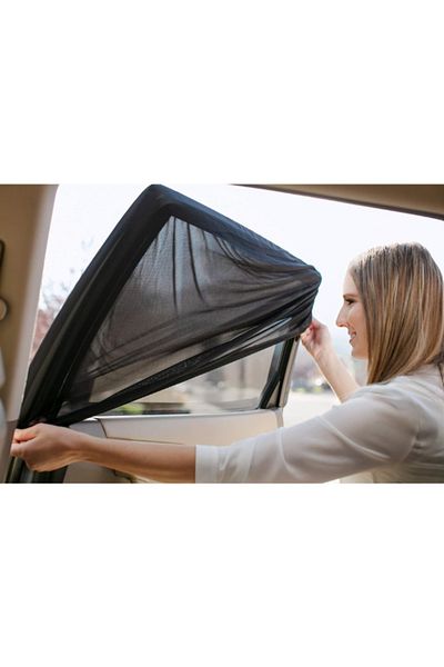 OKAVANGO Car sunshade side window curtain auto sunshade vehicle sun visor windshield sun shade 2pcs