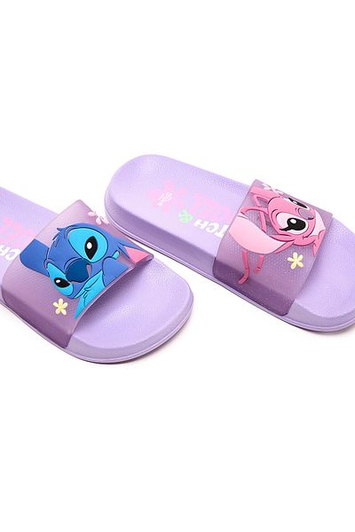 R&B Lilac KIDS GIRLS SLIDERS CHARACTER 26-31