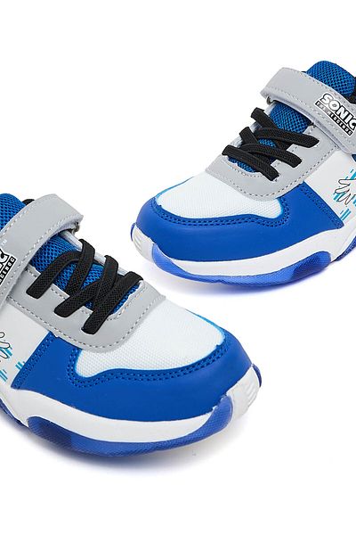 R&B White KIDS BOYS CASUAL SHOE 26-31