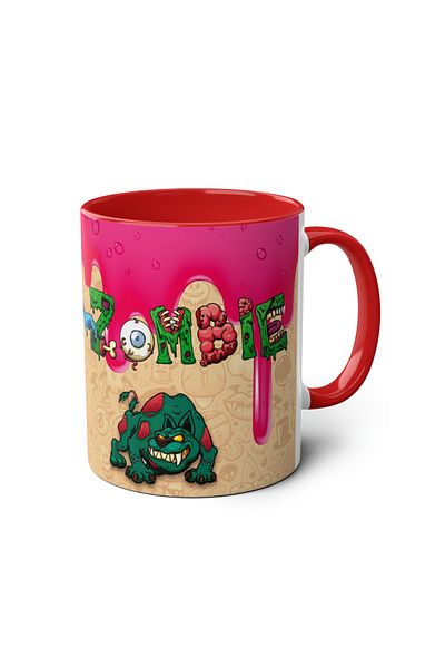 DUBLEMETRE Zombie Themed Printed Mug