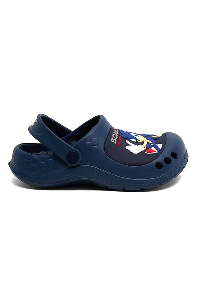 R&B Navy Blue KIDS BOYS CLOGS CHARACTER 26-31