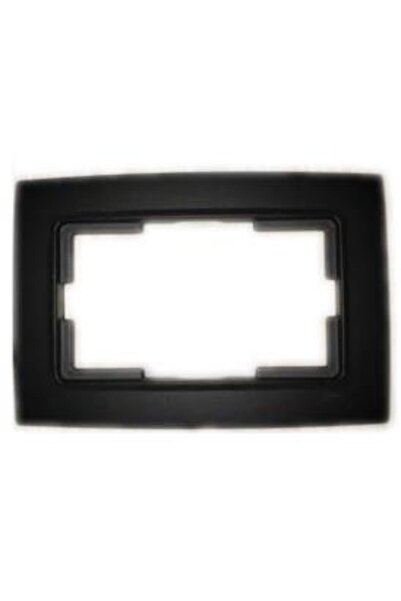 VİKO LİNNERA LİFE GECE SİYAHI İKİLİ PRİZ ÇERÇEVE