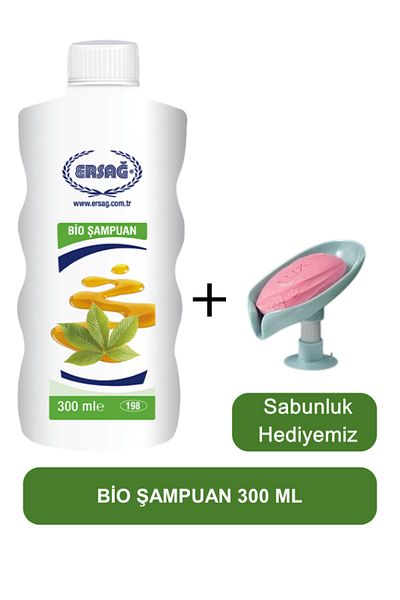 Ersağ Bio Shampoo 300 ml - Soap Dispenser Our Gift 198-06