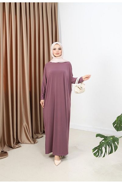Afili Women's Straight Cut Hijab Ferace – Comfortable and Stylish Dress