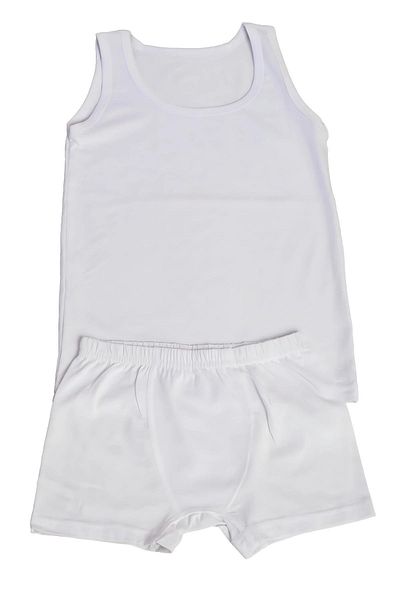 emosavm 514 Polikids Le Jardin Boy's White Suit