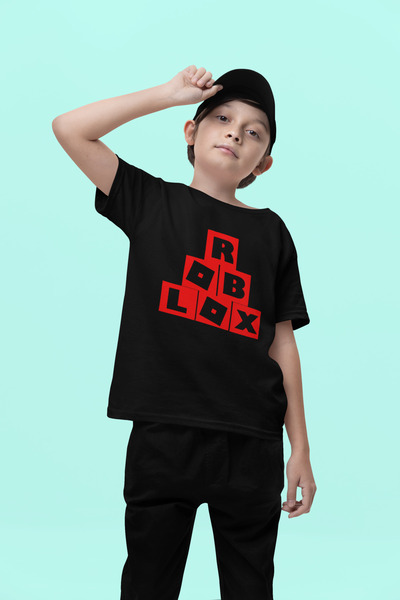 SEVBANO Design Roblox Printed Unisex Game Kids T-Shirt (1-12 Years)