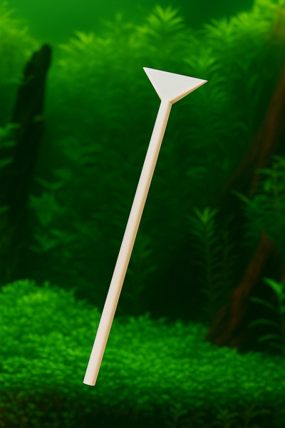Akvaryum Spatulası, Cam Kazıyıcı Kum Düzeltici Kaliteli Plastik, 26 cm