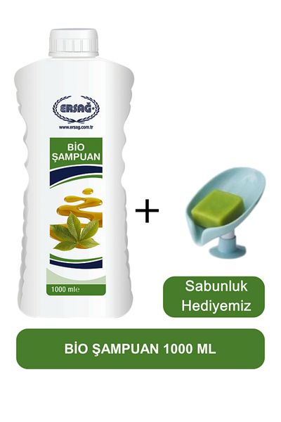 Ersağ Bio Shampoo 1000 ml - Soap Dispenser Our Gift 157-08