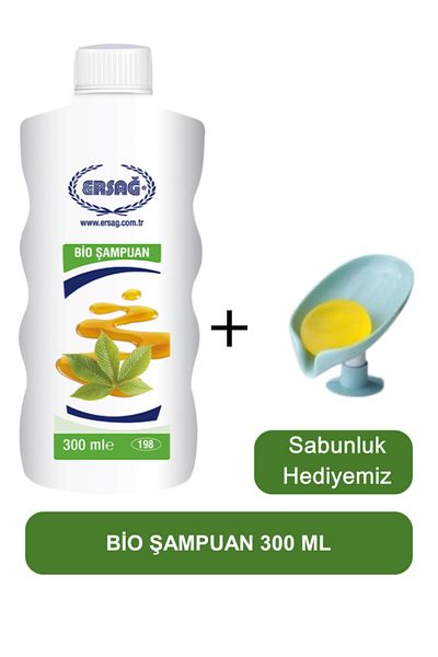 Ersağ Bio Shampoo 300 ml - Soap Dispenser Our Gift 198-01