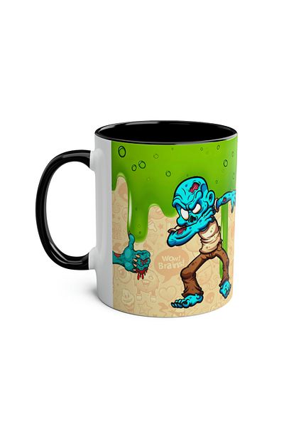 DUBLEMETRE Zombie Pattern Printed Mug
