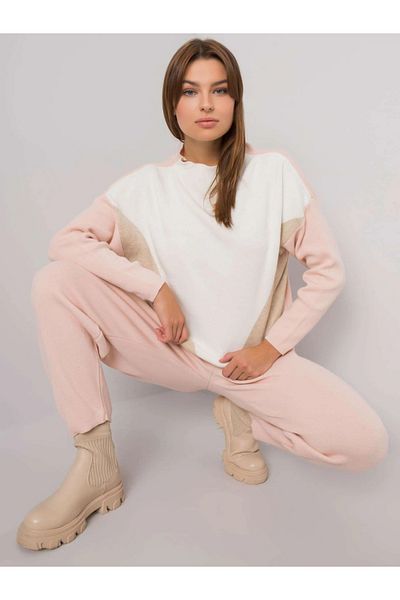 UniqueStore.ro Knitted Tracksuit In Pastel Shades - One Size