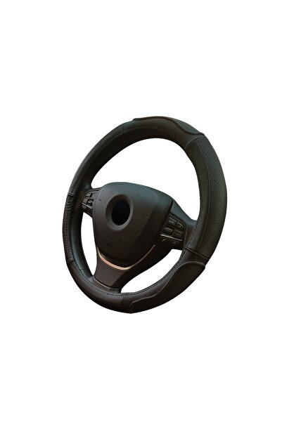 DELUXETUNING Husa pentru volan din piele Naturala, Universal, diametru volan ...