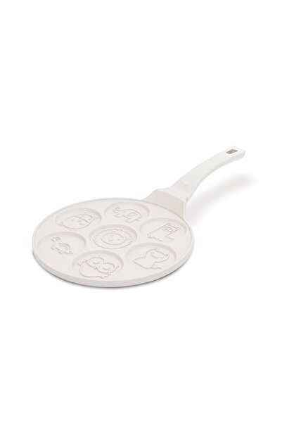 Berlinger Haus 7dílná forma na palačinky ve tvaru zvířátek 26 cm Sahara BH 7800, nepřilnavá, krémová