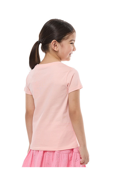 R&B Peach GIRLS T-SHIRT 2-8Y