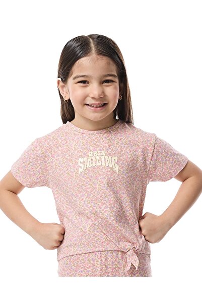 R&B تي شيرت عصري متعدد الألوان للبنات من عمر 2 إلى 8 سنوات