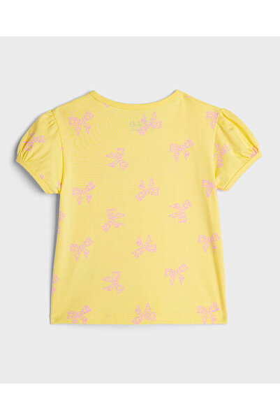 R&B Yellow BASIC TEE 0-24M