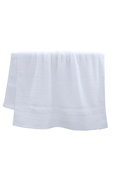 huitich Hotel-Grade Cotton Bath Towel 70×140 cm, Platinum White (470g)