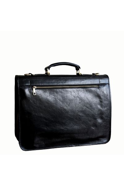 UTIL LAND FASHION Briefcase, laptop holder, made of genuine cowhide leather S111