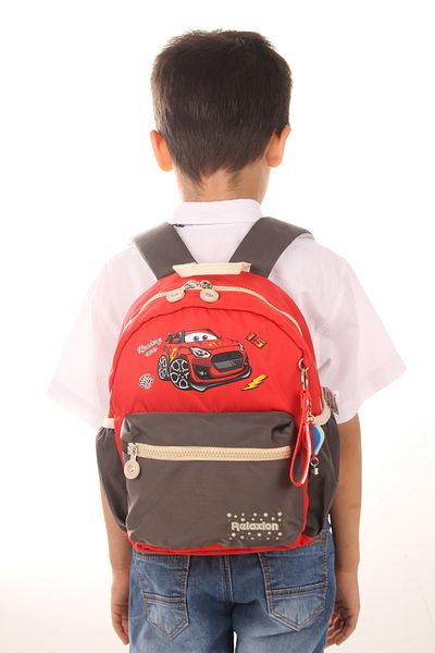 Relaxion Rlx-8080 Boy's Primary School Bag Cappadocia Red