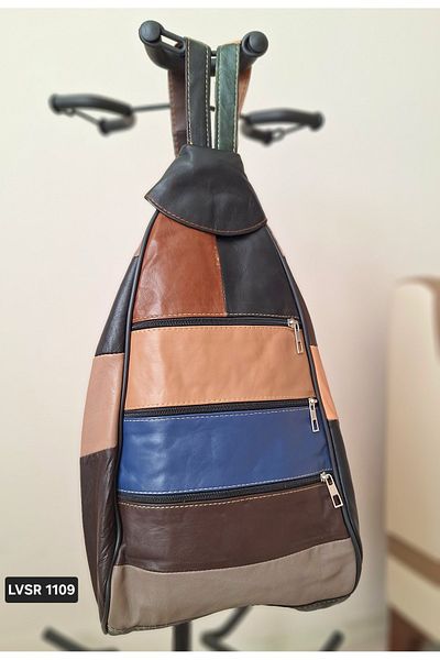 Luvili Bag Real Leather Backpack and Shoulder Bag |   Monkey Bag (Large Size)