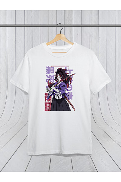 donamod تي شيرت قطن 100% مطبوع عليه Demon Slayer