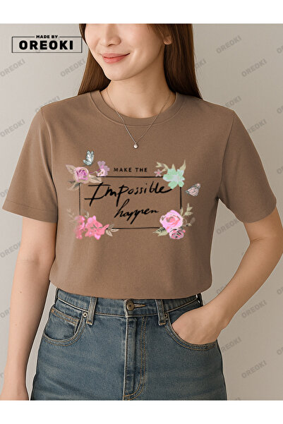 EFFRENATU Το αδύνατο γίνεται πραγματικό Τυπωμένο βαμβακερό ύφασμα Κοριτσίστικ...